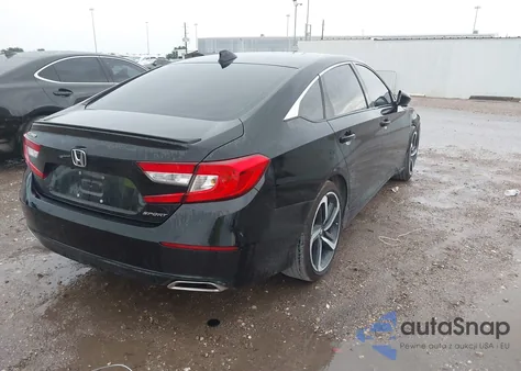 2020 Honda Accord Sport from USA, damaged, VIN 1HGCV1F37LA132937